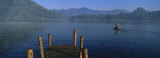 Pier on a Lake  Santiago  Lake Atitlan  Guatemala