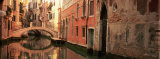 Reflection of Buildings in Water  Venice  Italy