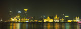 Buildings Lit Up at Night  the Bund  Shanghai  China