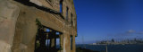 Building on the Waterfront  Alcatraz Island  San Francisco  California  USA