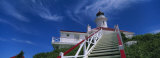 Low Angle View of a Lighthouse  Quebec  Canada