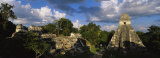 Ruins of an Old Temple  Tikal  Guatemala