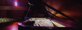 Grand Piano on a Concert Hall Stage  University of Hawaii  Hilo  Hawaii  USA