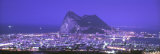 High Angle View of a City  Gibraltar  Spain