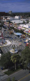 High Angle View of a Carnival  Riverside  California  USA