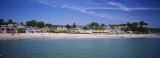 Houses on the Beach  Capitola  Santa Cruz  California  USA