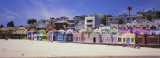 Houses on the Beach  Capitola  Santa Cruz  California  USA