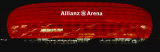 Soccer Stadium Lit Up at Night  Allianz Arena  Munich  Germany
