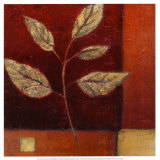 Crimson Leaf Study I