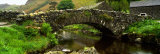 Stone Bridge Over a Canal  Watendlath Bridge  Lake District  Cumbria  England  United Kingdom