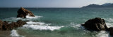 Waves Crashing on Rocks  French Riviera  France