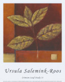 Crimson Leaf Study II