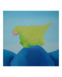 Little dragon Peekaboo blue I