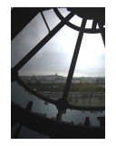 à l'intérieur de l'horloge