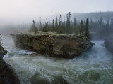 View of the Falls on the Fond Du Lac River