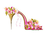 Cherry Blossoms floral stiletto