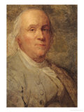 Portrait of Benjamin Franklin circa 1780
