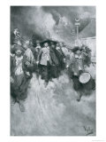 The Burning of Jamestown  1676  from "Colonies and Nation" by Woodrow Wilson  1901