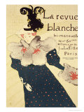 Reproduction of a Poster Advertising "La Revue Blanche"  1895