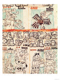 Detail from a Mayan Codex