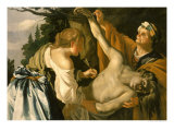 The Nursing of Saint Sebastian  1622