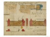 Plans and Elevations for the Red House  Bexley Heath  1859
