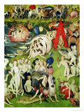 The Garden of Earthly Delights: Allegory of Luxury  Detail of the Central Panel  circa 1500