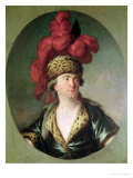 The Actor Lekain in the Role of Genghis Khan  in the Opera 