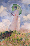 Woman with Parasol Turned to the Left  1886