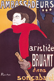 Poster Advertising Aristide Bruant in His Cabaret at the Ambassadeurs  1892
