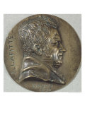 Medallion with a Portrait of Jacques Lafitte 1830
