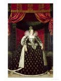 Marie de Medici in Coronation Robes  circa 1610