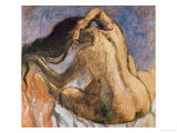 Woman Combing Her Hair  1905-10