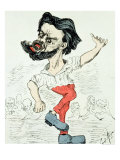 Caricature of Jules Valles