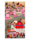Siege of Vienna by Suleyman I the Magnificent  in 1529  from the "Hunername" by Lokman  1588