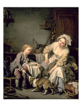 Spoilt Child  1765 (Oil on Canvas)