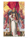 St Michael Weighing the Souls  from the Last Judgement  circa 1445-50