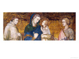 Virgin and Child with St Francis and St John the Evangelist