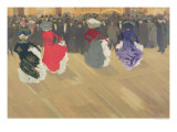 Women Dancing the Can-Can