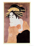 Matsumoto Yonesaburo as Courtesan Kewaizaka No Shosho in Play "Katakiuchi Noriai Banashi"  1794-95