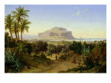 View of Palermo with Mount Pellegrino