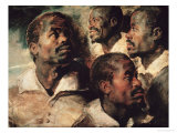 Studies of the Head of a Negro