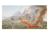 View of an Eruption of Mt Vesuvius Which Began on 23rd December 1760 and Ended 5th January 1761