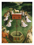Copy of the Adoration of the Mystic Lamb  from the Ghent Altarpiece  Lower Half of Central Panel