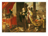 Ahasuerus Showing His Treasure to Mordecai