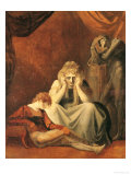 Here I and Sorrow Sit"  Act II Scene I of "King John" by William Shakespeare 1783