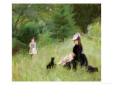 In a Park  circa 1874