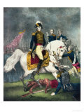 General William H Harrison at the Battle of Tippecanoe  1840