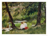 Two Seated Women