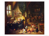 An Alchemist in His Workshop